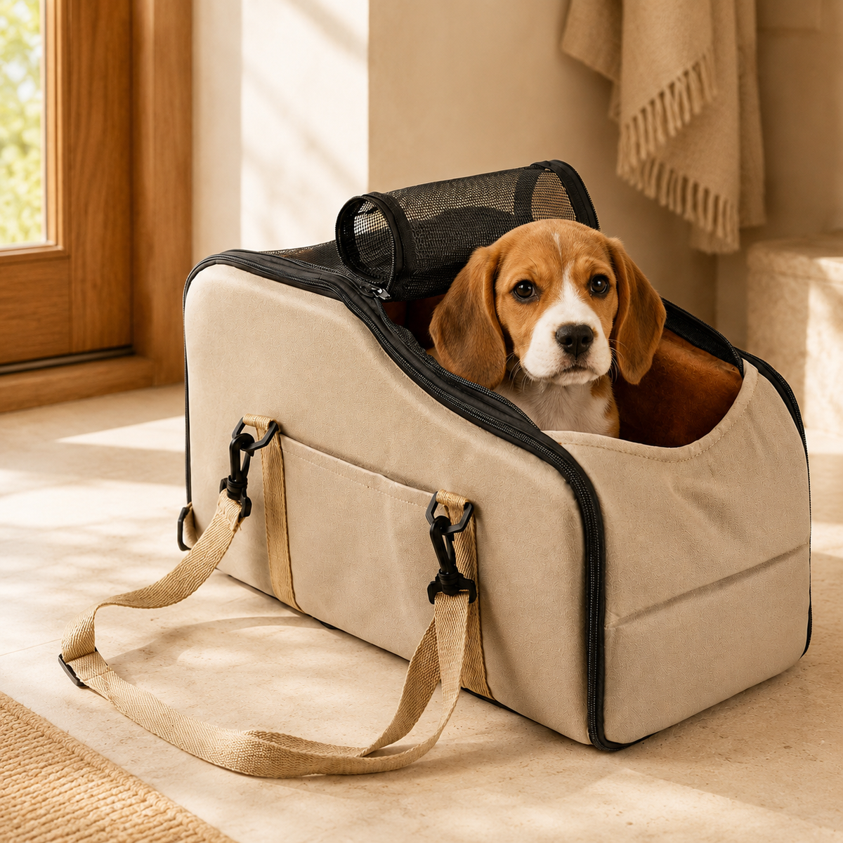 Car Travel Pet Bed & Carrier