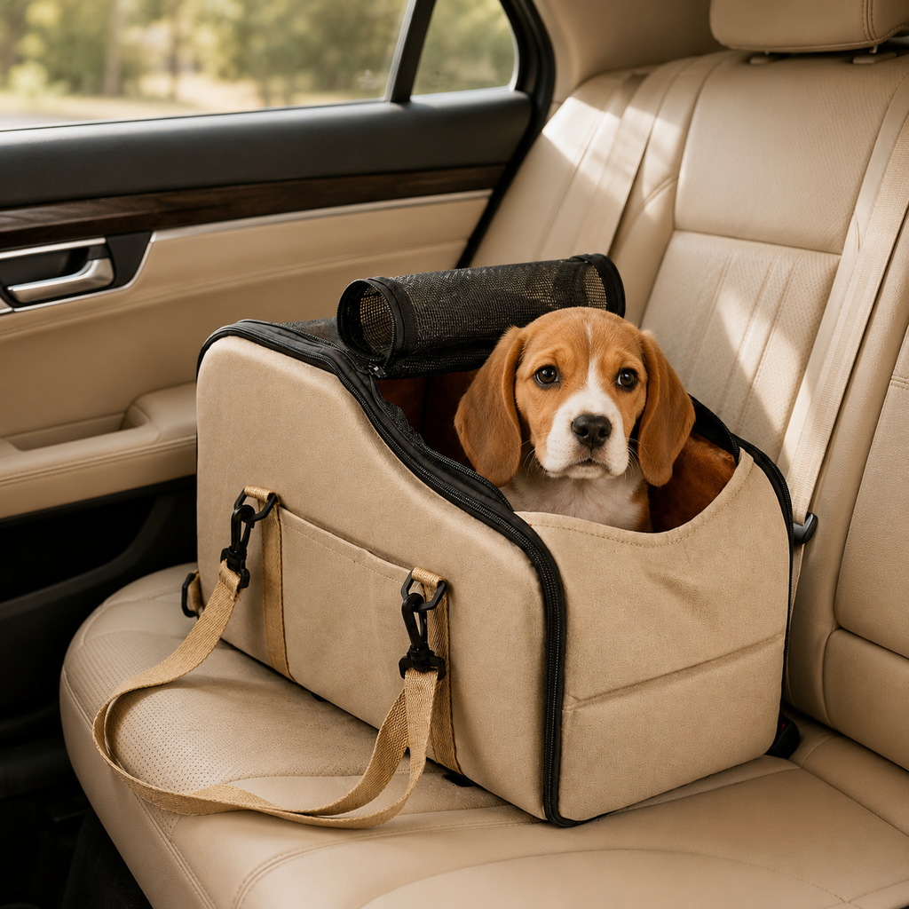 Car Travel Pet Bed & Carrier