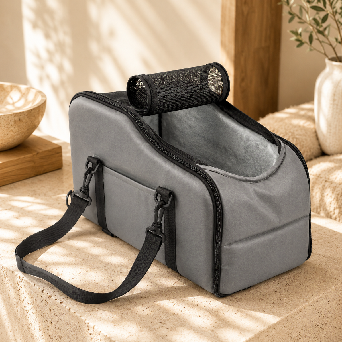 Car Travel Pet Bed & Carrier