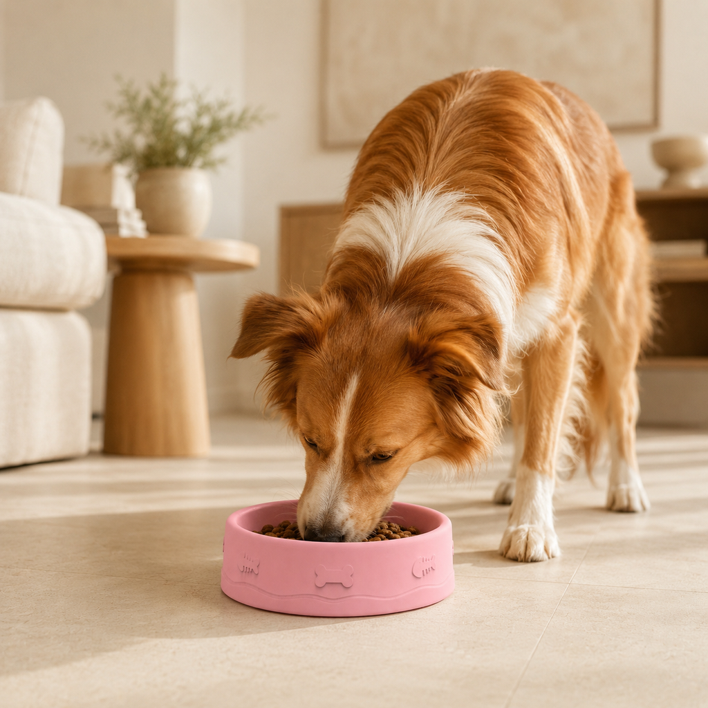 Two-in-One Silicone Slow Feeder & Water Bowl