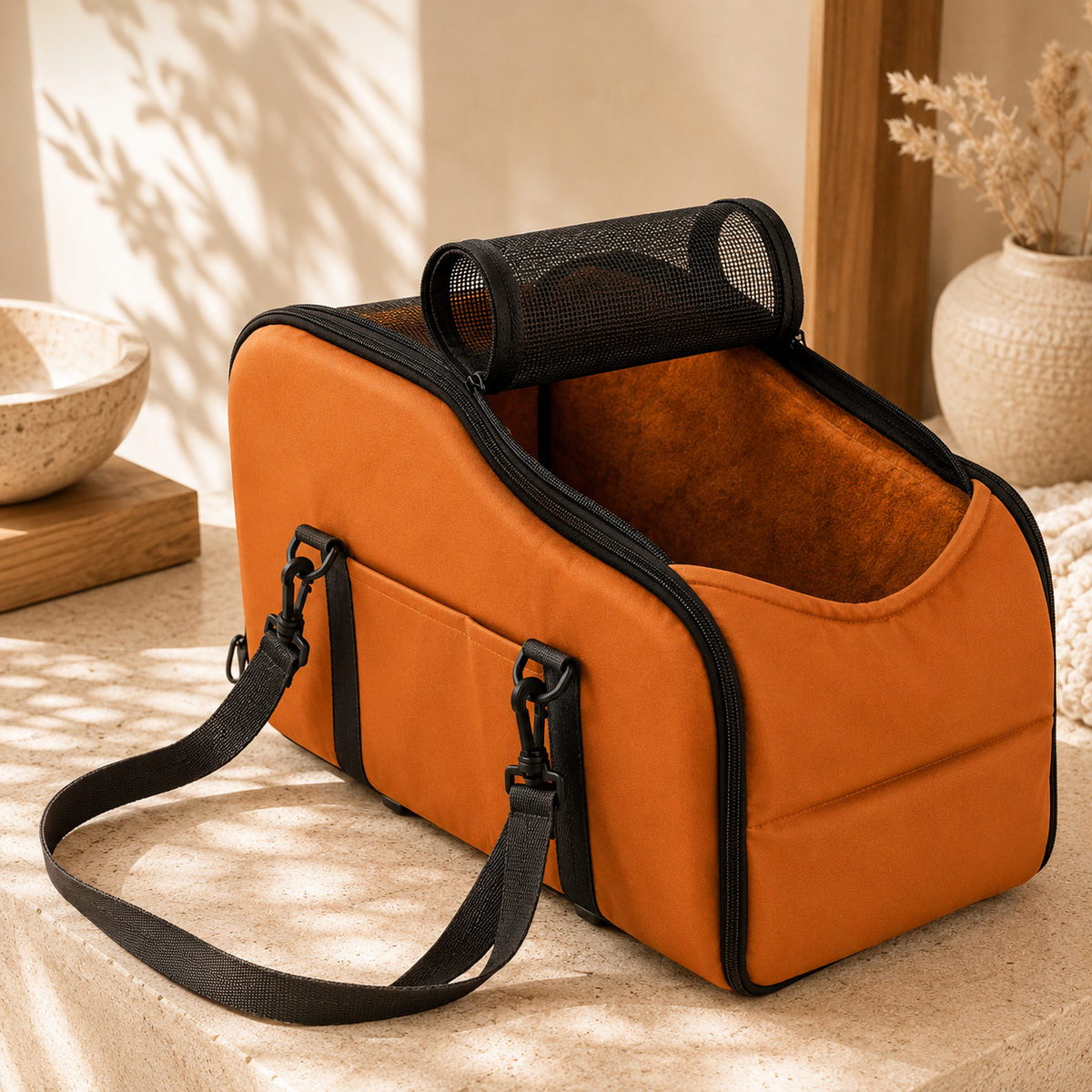 Car Travel Pet Bed & Carrier